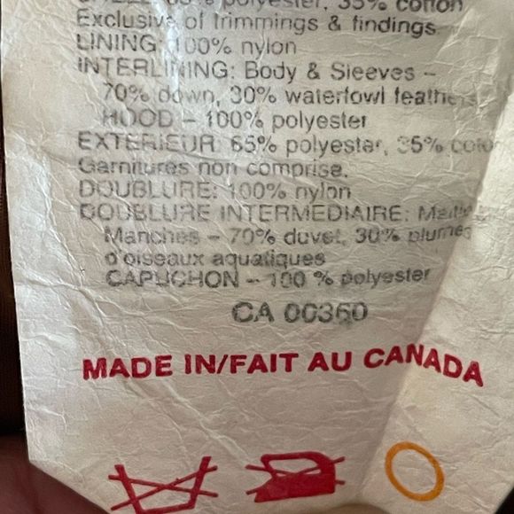 Long puffer down filled Canadian winter parka - Picture 13 of 16